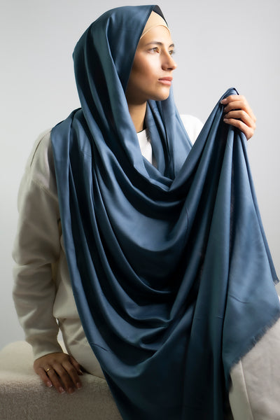 Ultimate Everyday Rayon Hijab French Blue