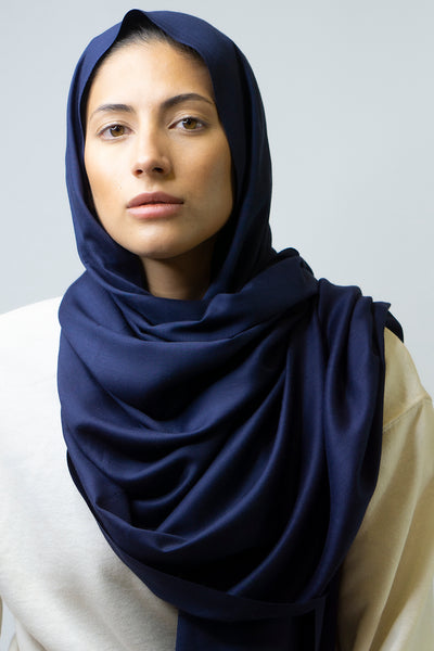 Ultimate Everyday Rayon Hijab Parisian Blue