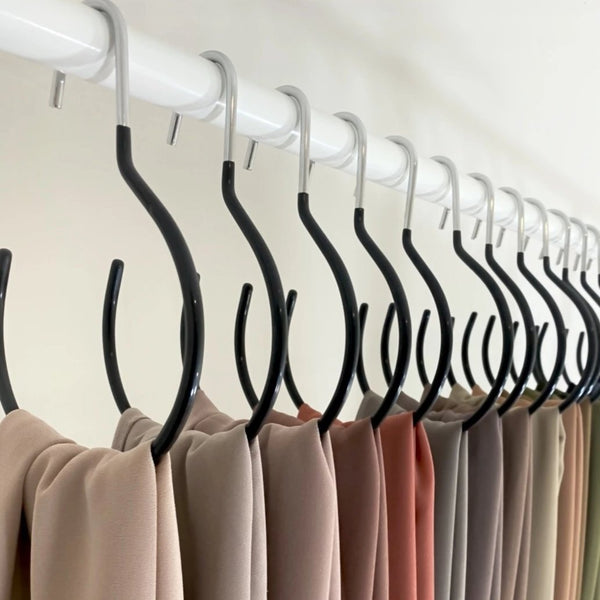 Storage Solutions | Non Slip  Hijab Hangers | Sets of 1, 3 or 10 - Mai Official