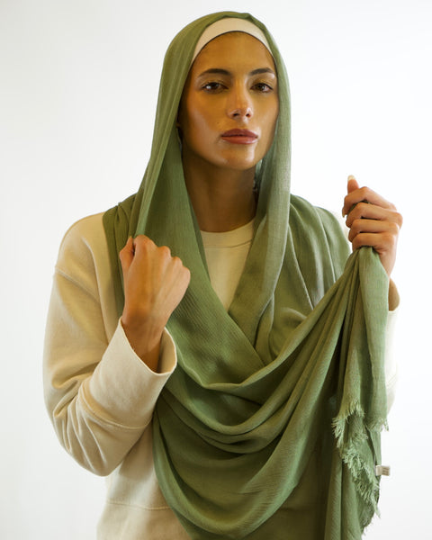 Crêpe Hijab | Meadow